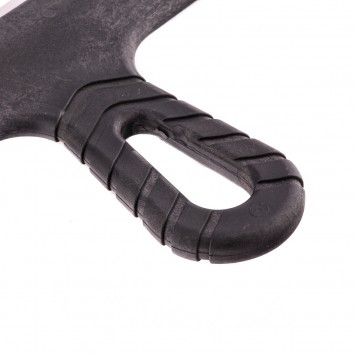 85144 | Шпатель из нержавеющей стали, 300 мм, зуб 8 х 8 мм, пластмассовая ручка Россия, РОССИЯ-3