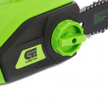 95612 | Пила цепная электрическая ПЦЭ-1800П с поперечным двигателем, 1,8 кВт, 14", 35 см, СИБРТЕХ-5