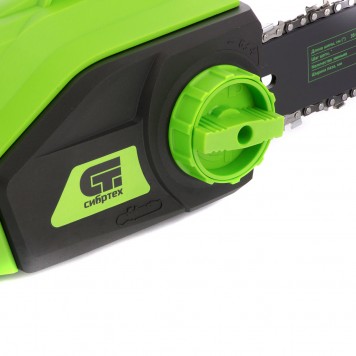 95613 | Пила цепная электрическая ПЦЭ-2000П с поперечным двигателем, 2,0 кВт, 16", 40 см, СИБРТЕХ-5