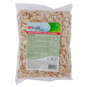 69619 | Щепа осиновая для копчения, 200 гр, PALISAD CAMPING-0