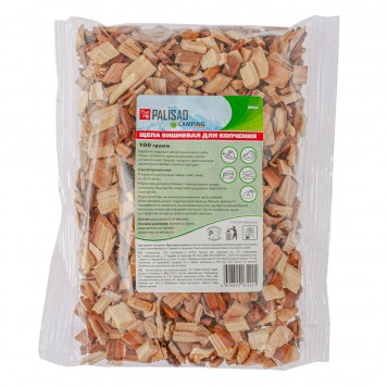 69624 | Щепа вишневая для копчения, 100 гр, PALISAD CAMPING-0