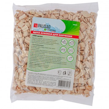 69620 | Щепа буковая для копчения, 200 гр, PALISAD CAMPING-0
