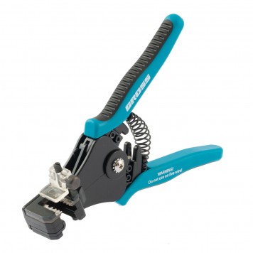 17721 | Щипцы для зачистки электропроводов 0,5, 1,0, 1,5, 2,5, 4,0, 8,0 мм/кв (8-22AWG), лезвие SK5, GROSS-1