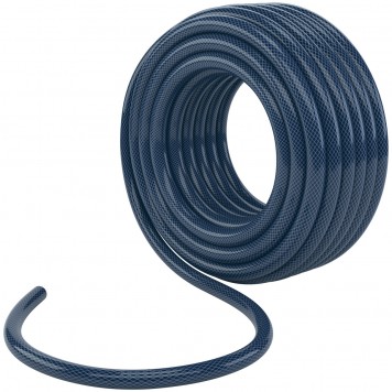 67220 | Шланг поливочный армированный трехслойный ПВХ 1/2, 15 м, СИБРТЕХ САДОВОД-0