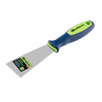 85522 | Шпательная лопатка из нержавеющей стали, 50 мм, двухкомпонентная ручка, СИБРТЕХ-1