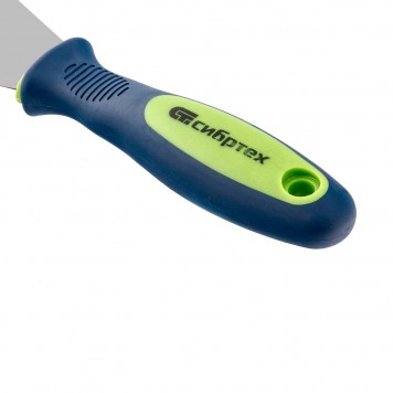 85522 | Шпательная лопатка из нержавеющей стали, 50 мм, двухкомпонентная ручка, СИБРТЕХ-3