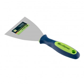 85526 | Шпательная лопатка из нержавеющей стали, 100 мм, двухкомпонентная ручка, СИБРТЕХ-2