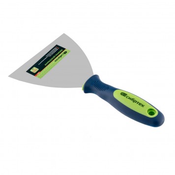 85527 | Шпательная лопатка из нержавеющей стали, 120 мм, двухкомпонентная ручка, СИБРТЕХ-2