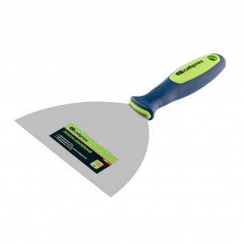 85528 | Шпательная лопатка из нержавеющей стали, 150 мм, двухкомпонентная ручка, СИБРТЕХ-1