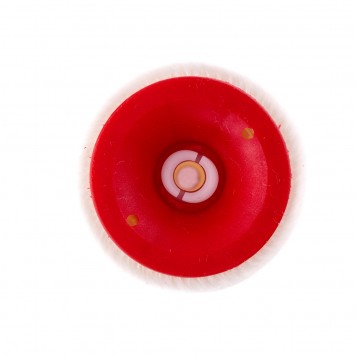 80780 | Валик сменный, "Велюр", 180 мм, ворс 4 мм, D 44 мм, D ручки 8 мм, шерсть, MATRIX-2