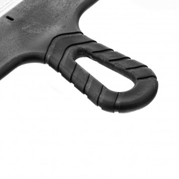 85130 | Шпатель из нержавеющей стали, 300 мм, зуб 10 х 10 мм, пластмассовая ручка Россия, РОССИЯ-3