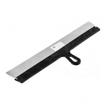 85137 | Шпатель фасадный из нержавеющей стали, 600 мм, пластмассовая ручка Россия, РОССИЯ-2