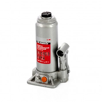 50765 | Домкрат гидравлический бутылочный, 6 т, h подъема 216-413 мм, MATRIX-0