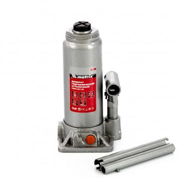 50765 | Домкрат гидравлический бутылочный, 6 т, h подъема 216-413 мм, MATRIX-1