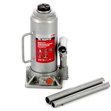 50767 | Домкрат гидравлический бутылочный, 10 т, h подъема 230-460 мм, MATRIX-1