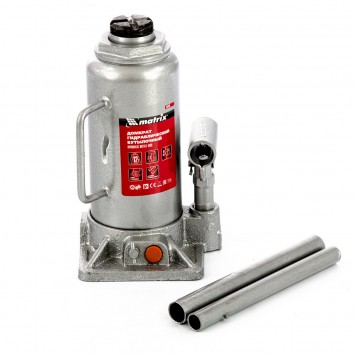 50768 | Домкрат гидравлический бутылочный, 12 т, h подъема 230-465 мм, MATRIX-1