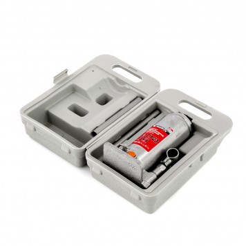 50777 | Домкрат гидравлический бутылочный, 6 т, h подъема 216-413 мм, в пластиковом кейсе, MATRIX-3