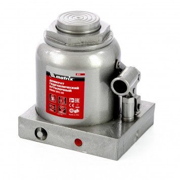 50779 | Домкрат гидравлический бутылочный, 50 т, h подъема 236-356 мм, MATRIX-0