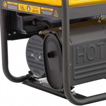 946814 | Генератор бензиновый PS 25, 2.5 кВт, 230 В, 15 л, ручной стартер, DENZEL-7