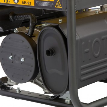 946824 | Генератор бензиновый PS 28, 2.8 кВт, 230 В, 15 л, ручной стартер, DENZEL-7