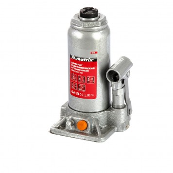 50764 | Домкрат гидравлический бутылочный, 5 т, h подъема 197-382 мм, MATRIX-0