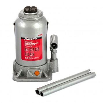 50778 | Домкрат гидравлический бутылочный, 20 т, h подъема 244-449 мм, MATRIX-1