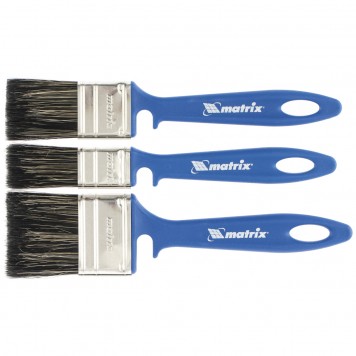 83349 | Набор кистей "Водные краски" 25 мм, 35 мм, 50 мм пластик, MATRIX COLOR LINE-0