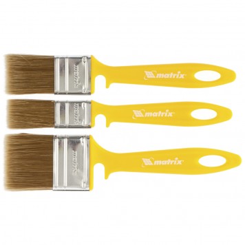 83367 | Набор кистей "Лаки" 25 мм, 35 мм, 50 мм пластик, MATRIX COLOR LINE-0