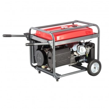 94679 | Бензиновая сварочная генераторная установка LK 210Е, 5.0 кВт, 220 В, бак 25 л, электростартер, KRONWERK-1