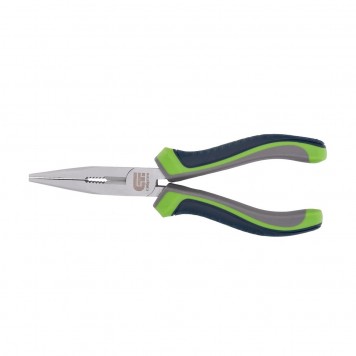 17114 | Длинногубцы прямые, 180 мм, трехкомпонентные рукоятки, СИБРТЕХ-0