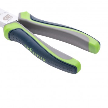 17115 | Длинногубцы прямые, 200 мм, трехкомпонентные рукоятки, СИБРТЕХ-2