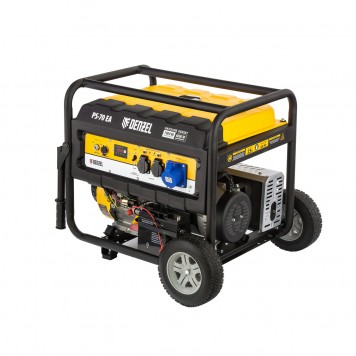 946725 | Транспортировочный комплект (колеса и ручки) для генераторов PS, DENZEL-8