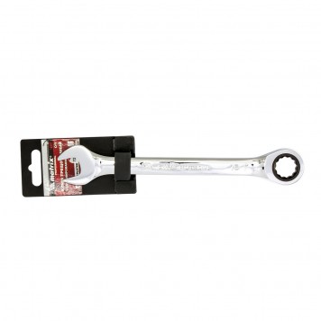 14809 | Ключ комбинированный трещоточный, 16 мм, CrV, зеркальный хром, MATRIX PROFESSIONAL-1