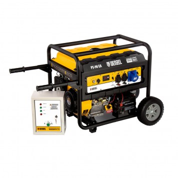 946934 | Генератор бензиновый PS 90 EA, 9.0 кВт, 230В, 25 л, коннектор автоматики, электростартер, DENZEL-6