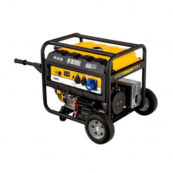 946874 | Генератор бензиновый PS 55 EA, 5.5 кВт, 230 В, 25 л, коннектор автоматики, электростартер, DENZEL-3