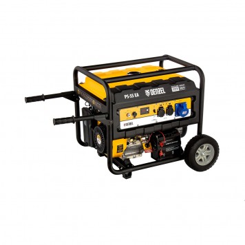946874 | Генератор бензиновый PS 55 EA, 5.5 кВт, 230 В, 25 л, коннектор автоматики, электростартер, DENZEL-5