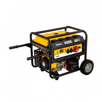 946954 | Генератор бензиновый PS 80 E-3, 6.5 кВт, 400 В, 25 л, электростартер, DENZEL-5