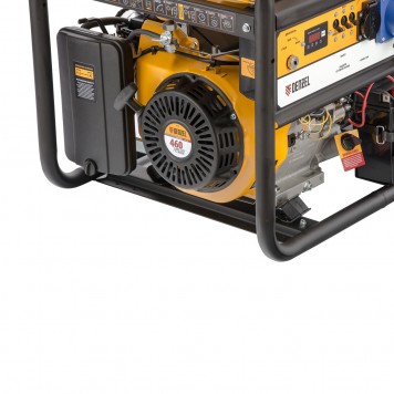 946944 | Генератор бензиновый PS 90 ED-3, 9.0 кВт, переключение режима 230 В/400 В, 25 л, электростартер, DENZEL-9