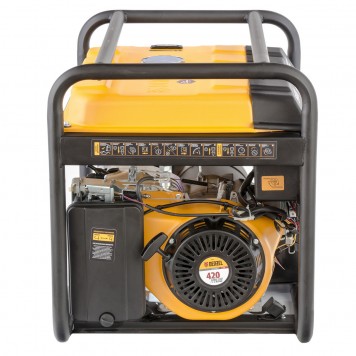 946874 | Генератор бензиновый PS 55 EA, 5.5 кВт, 230 В, 25 л, коннектор автоматики, электростартер, DENZEL-16