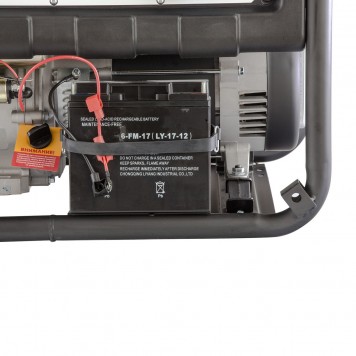 946894 | Генератор бензиновый PS 70 EA, 7.0 кВт, 230 В, 25 л, коннектор автоматики, электростартер, DENZEL-12