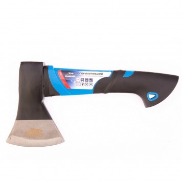 21408 | Топор плотницкий, 450 гр, двухкомпонентная обрезиненная рукоятка, БАРС-0