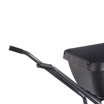 68919 | Тачка садово-строительная с пластиковым корытом, грузоподъемность 175 кг, объем 90 л, СИБРТЕХ-3