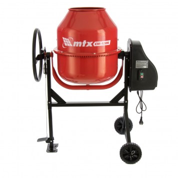 95481 | Бетоносмеситель СМ-120K, 120 л, мощность 450 Вт МТХ, MTX-0