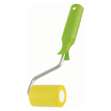 81032 | Валик прижимной резиновый с ручкой, 50 мм, D ручки 6 мм, СИБРТЕХ-0