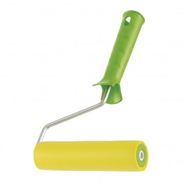 81033 | Валик прижимной резиновый с ручкой, 150 мм, D ручки 6 мм, СИБРТЕХ-0