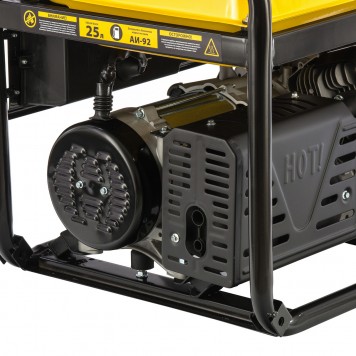 94639 | Генератор бензиновый GE 8900, 8.5 кВт, 220 В/50 Гц, 25 л, ручной старт, DENZEL-4