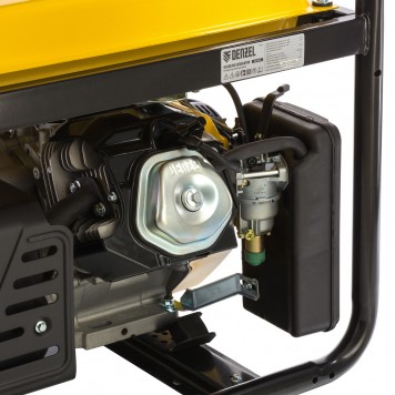 94639 | Генератор бензиновый GE 8900, 8.5 кВт, 220 В/50 Гц, 25 л, ручной старт, DENZEL-5