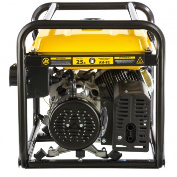 94639 | Генератор бензиновый GE 8900, 8.5 кВт, 220 В/50 Гц, 25 л, ручной старт, DENZEL-11