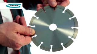 Диски алмазные GROSS, арт. 73011-73017
